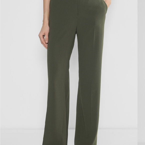 Aritzia Babaton Limitless Pant Dark Olive 2 - Picture 3 of 14